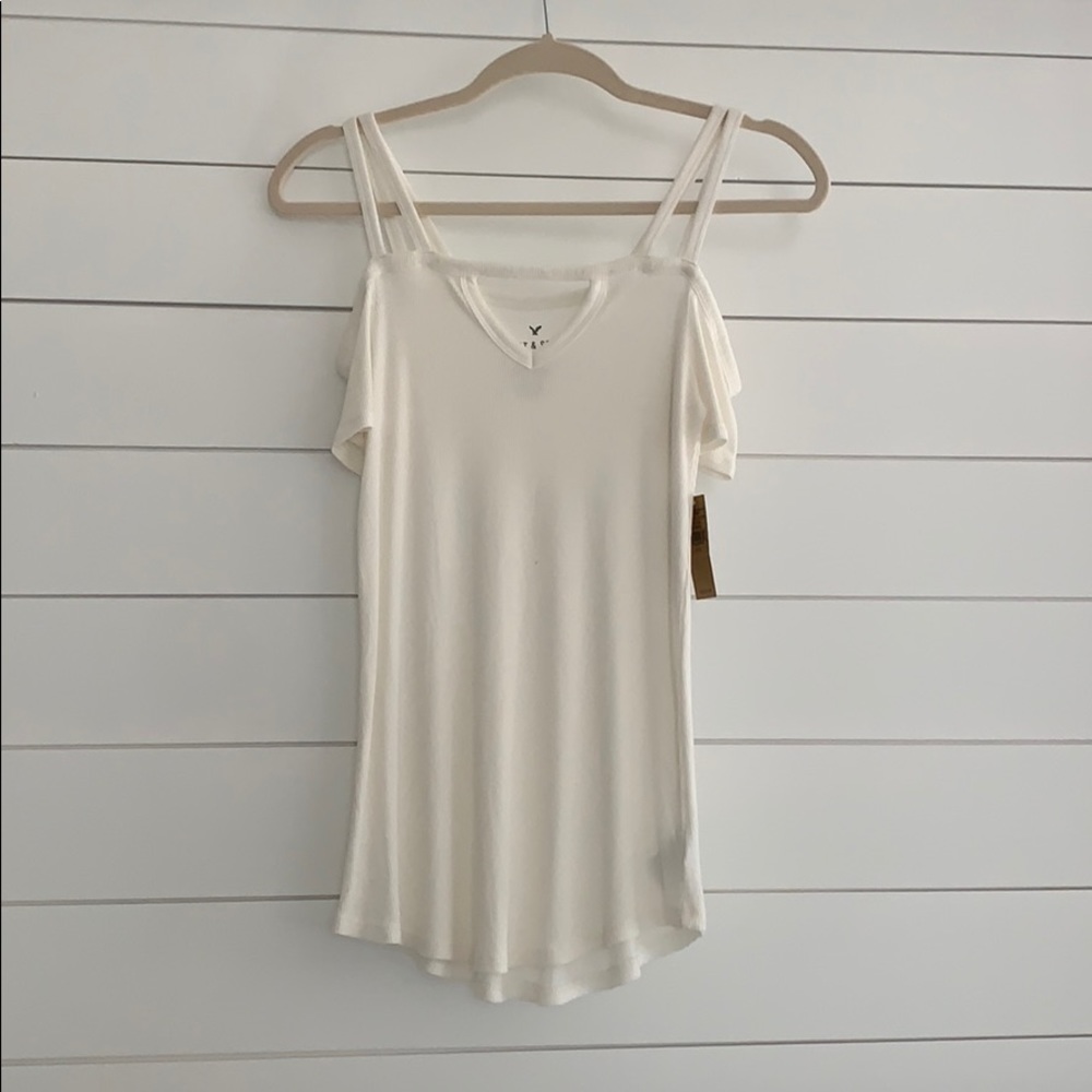 American Eagle White Tanktop